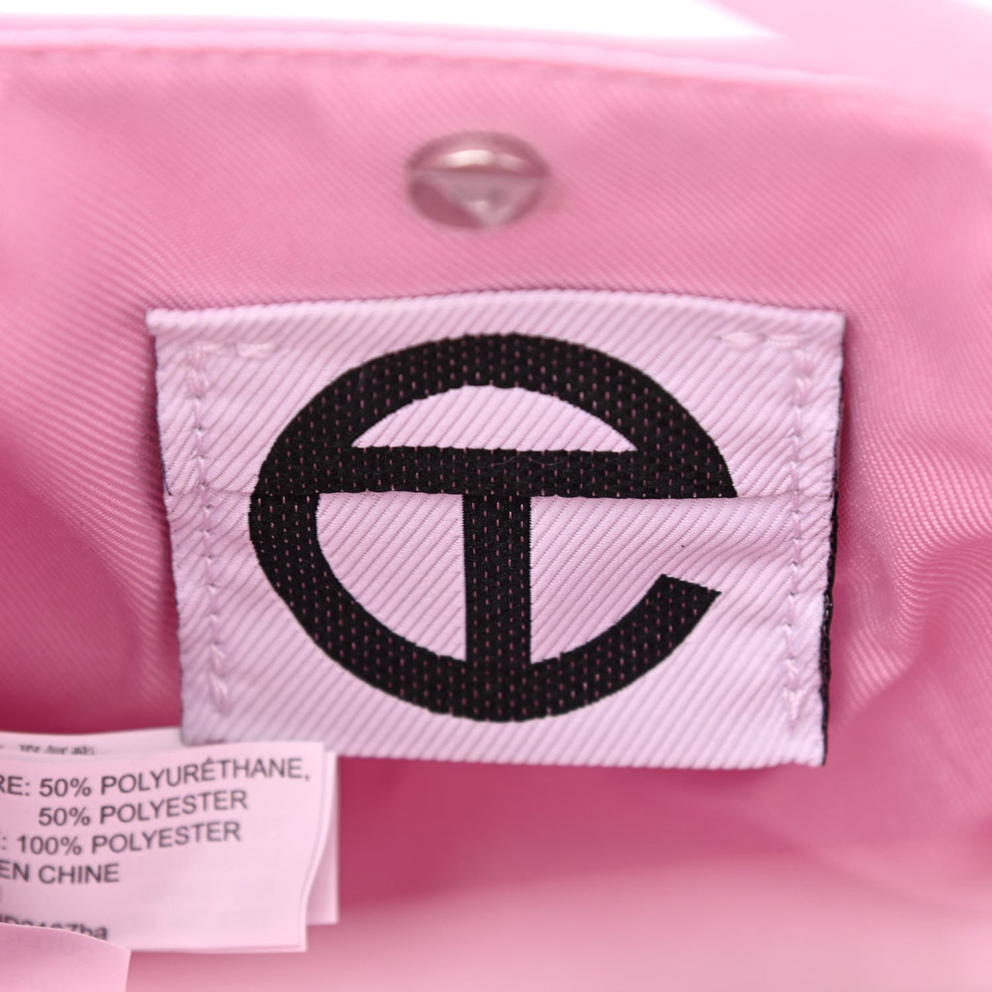 Vegan Leather Small Shopping Bag Bubblegum