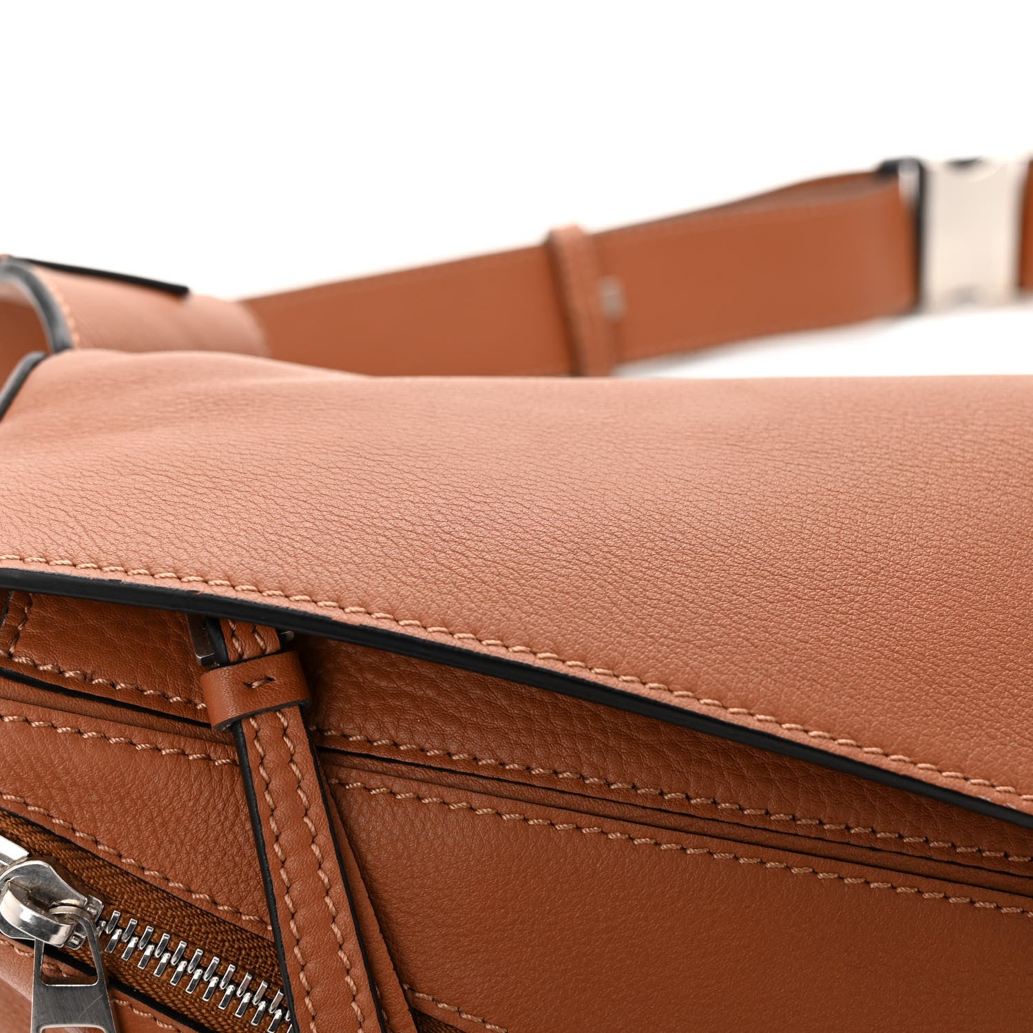 Loewe Calfskin Small Puzzle Bumbag Tan 10 of 10