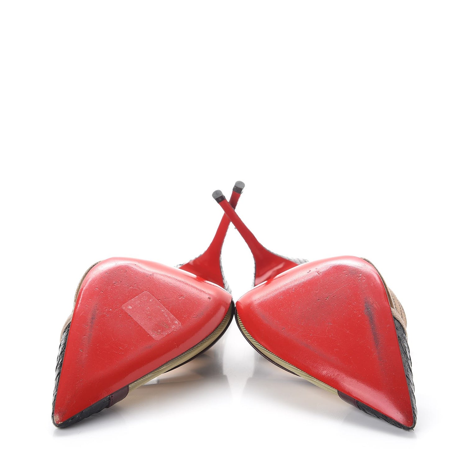 Python Kid Suede Mesh Evoluta 100 Pumps 38.5 Multi