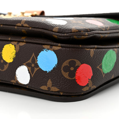Louis Vuitton LV x YK Monogram Painted Dots Pochette Metis 10 of 10