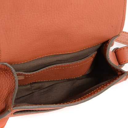 Chloe Calfskin Mini Marcie Round Crossbody Bag Tan 5 of 8