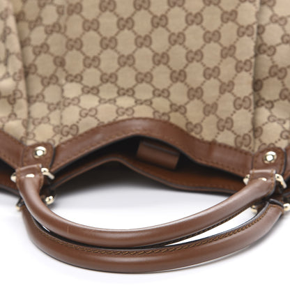 Gucci Monogram Large Sukey Tote Dark Brown 9 of 9