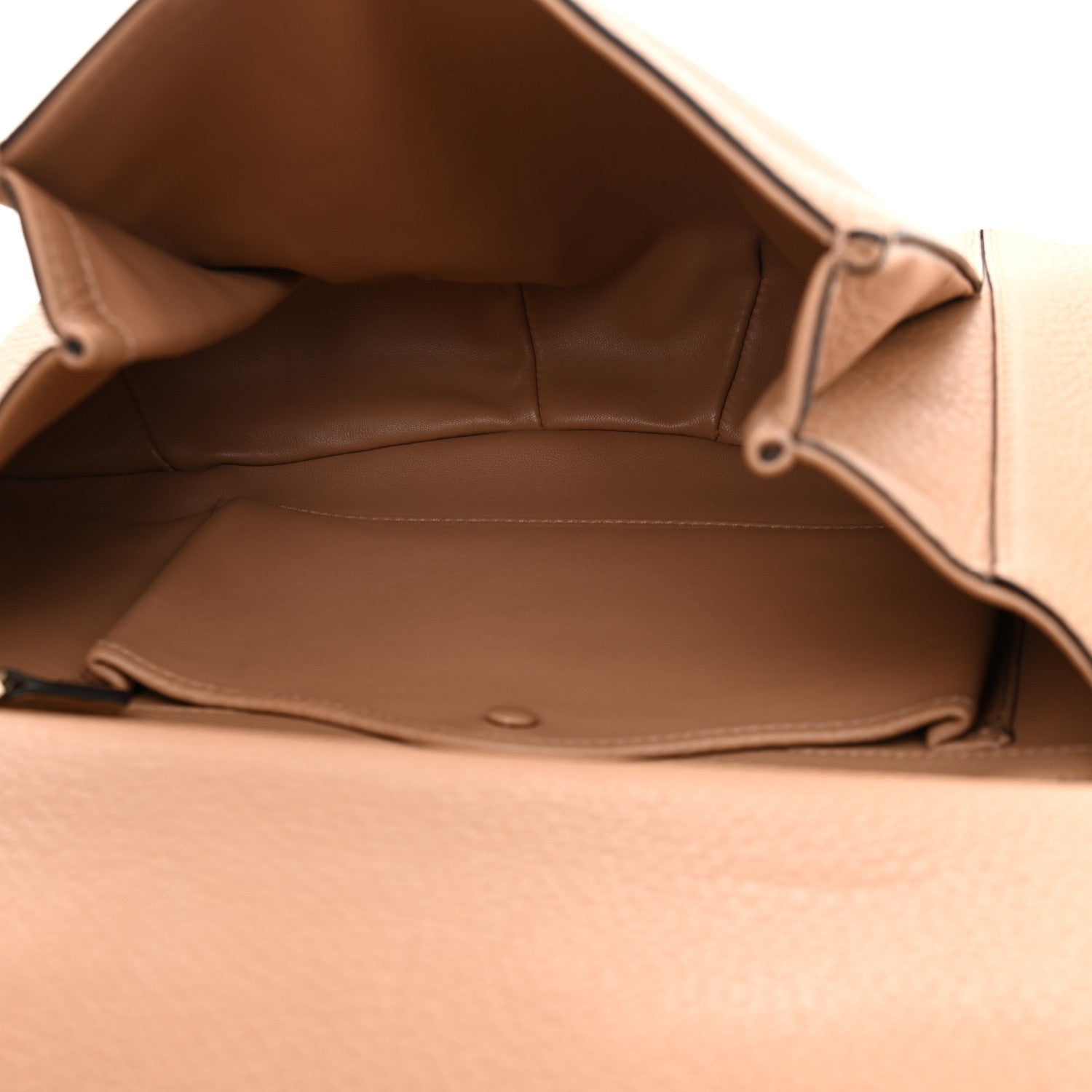 Gucci Calfskin Medium Nouveau Fringe Shoulder Bag Tan 5 of 9