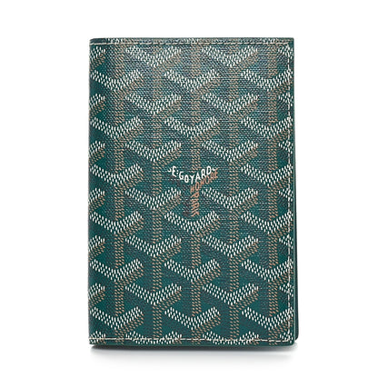 Goyard Goyardine Passport Wallet Green 1 of 7
