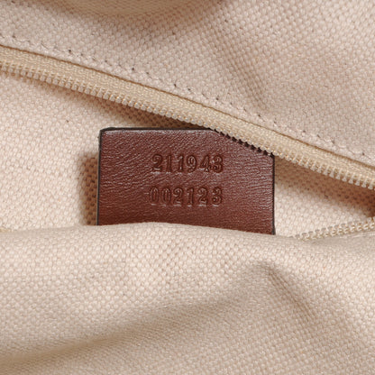 Gucci Monogram Large Cabinato Sukey Tote Brown 7 of 7