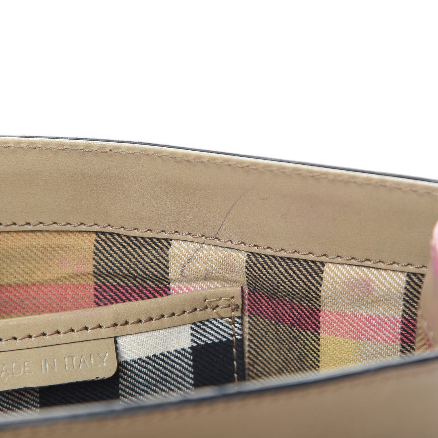 Bridle Calfskin Katherine Crossbody Clutch Brown