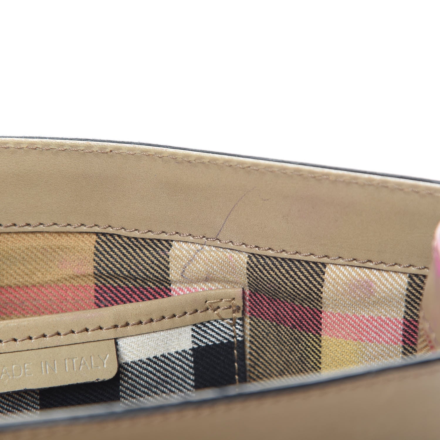 Burberry Bridle Calfskin Katherine Crossbody Clutch Brown 12 of 23