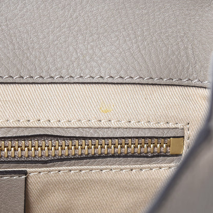 Chloe Suede Calfskin Small Faye Backpack Motty Grey 9 of 9