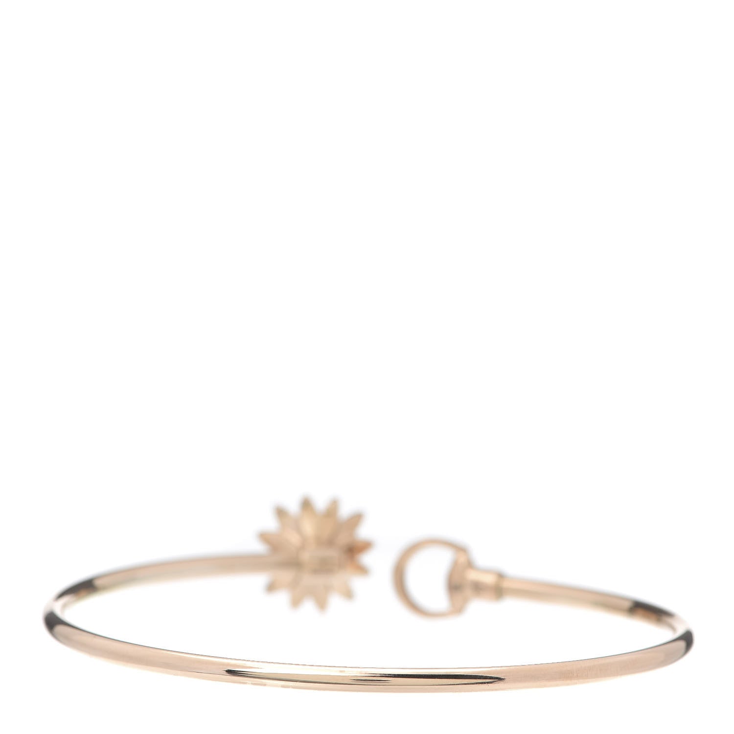 Gucci 18K Rose Gold Diamond Flora Bracelet 3 of 5