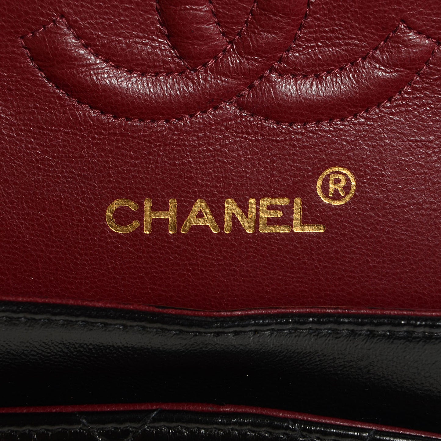 Lambskin Small Double Flap Black
