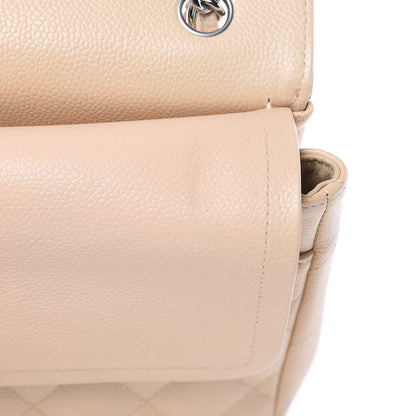 Chanel Caviar Quilted Jumbo Double Flap Beige Clair 12 of 16