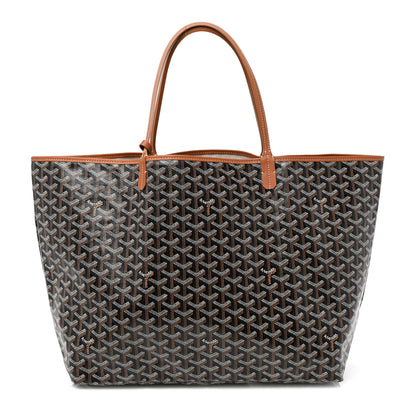 Goyard Goyardine Saint Louis GM Black Gold 3 of 10