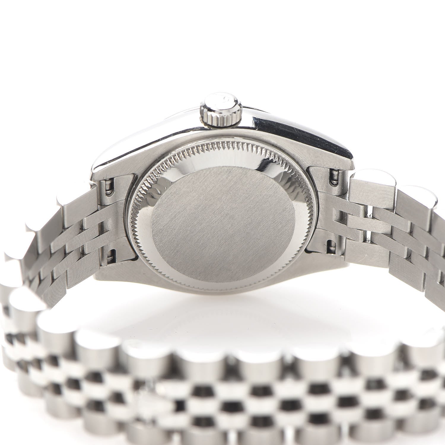 Rolex Stainless Steel 18K White Gold 26mm Oyster Perpetual Datejust Watch Blue Roman 179174 5 of 6