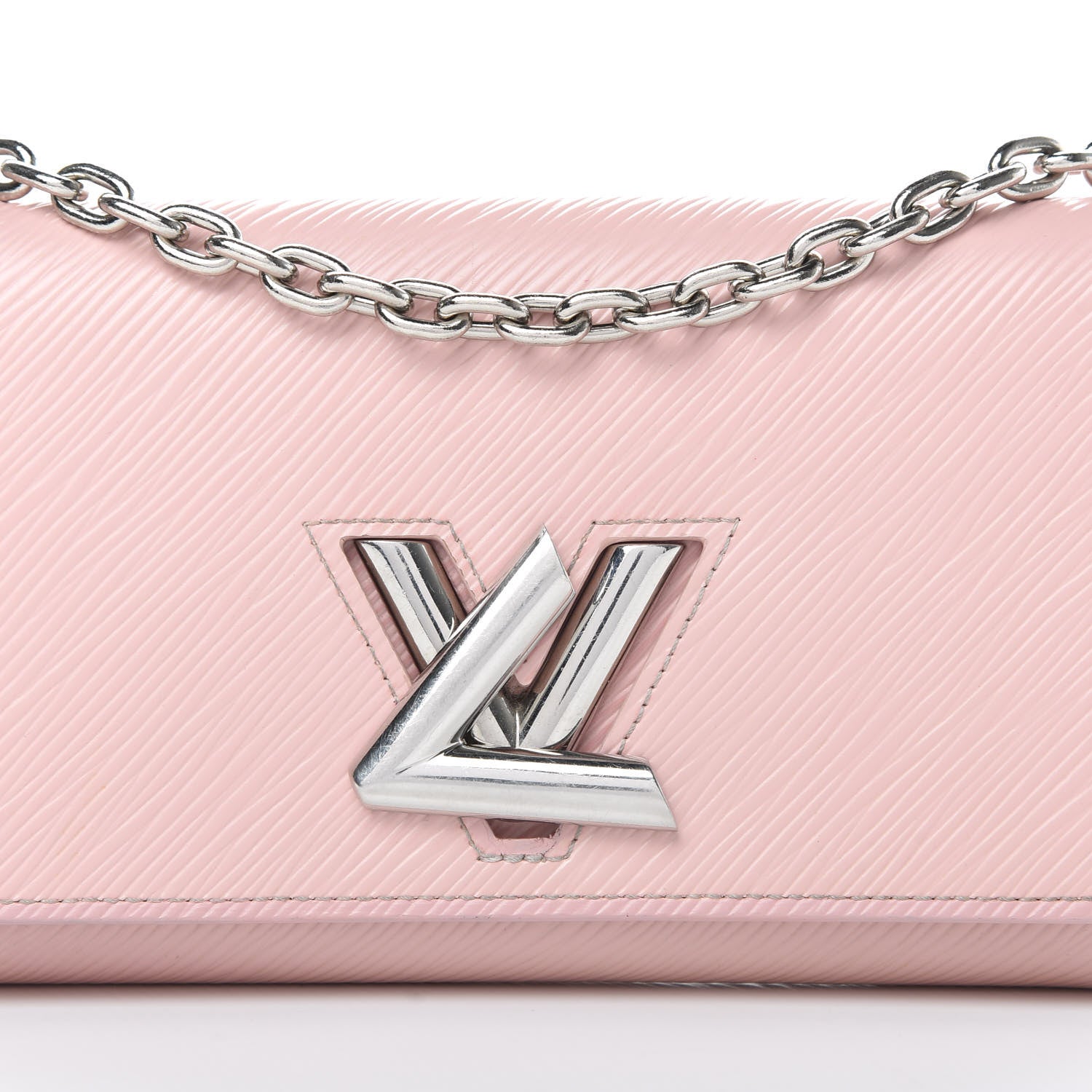 Louis Vuitton Epi Twist Chain Wallet Rose Ballerine 8 of 13
