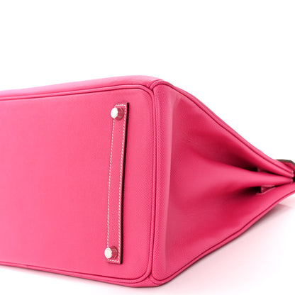Hermes Epsom Birkin 35 Rose Tyrien 10 of 12