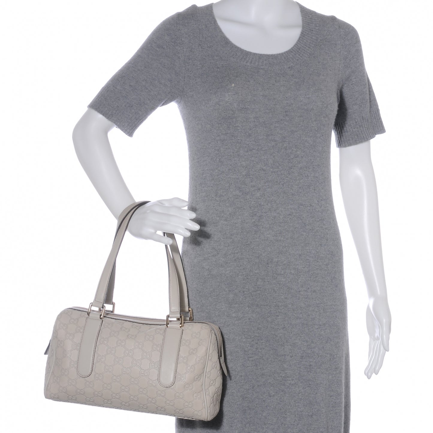 Guccissima Small Handbag White