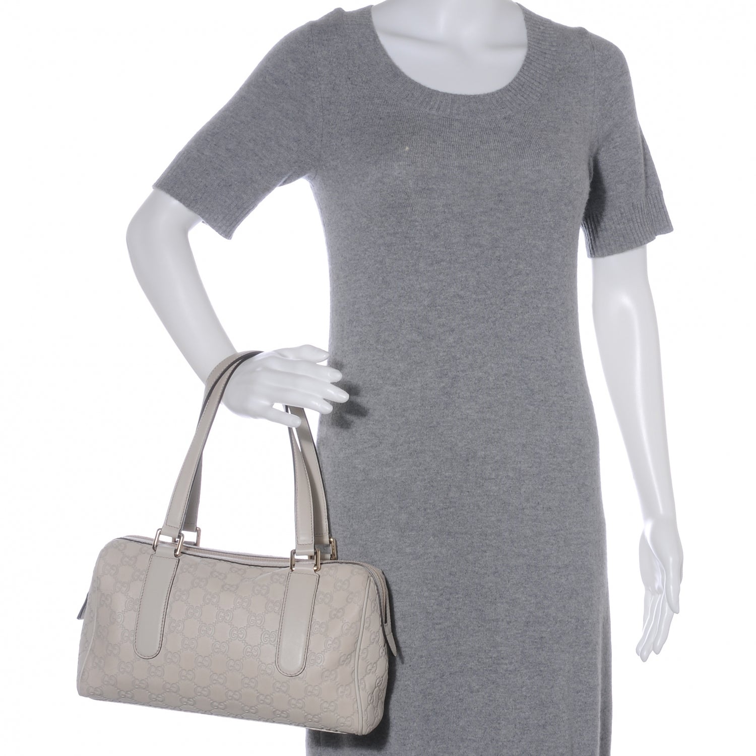 Gucci Guccissima Small Handbag White 2 of 7