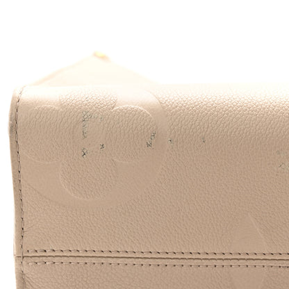 Louis Vuitton Empreinte Monogram Giant Onthego MM Tourterelle 11 of 13