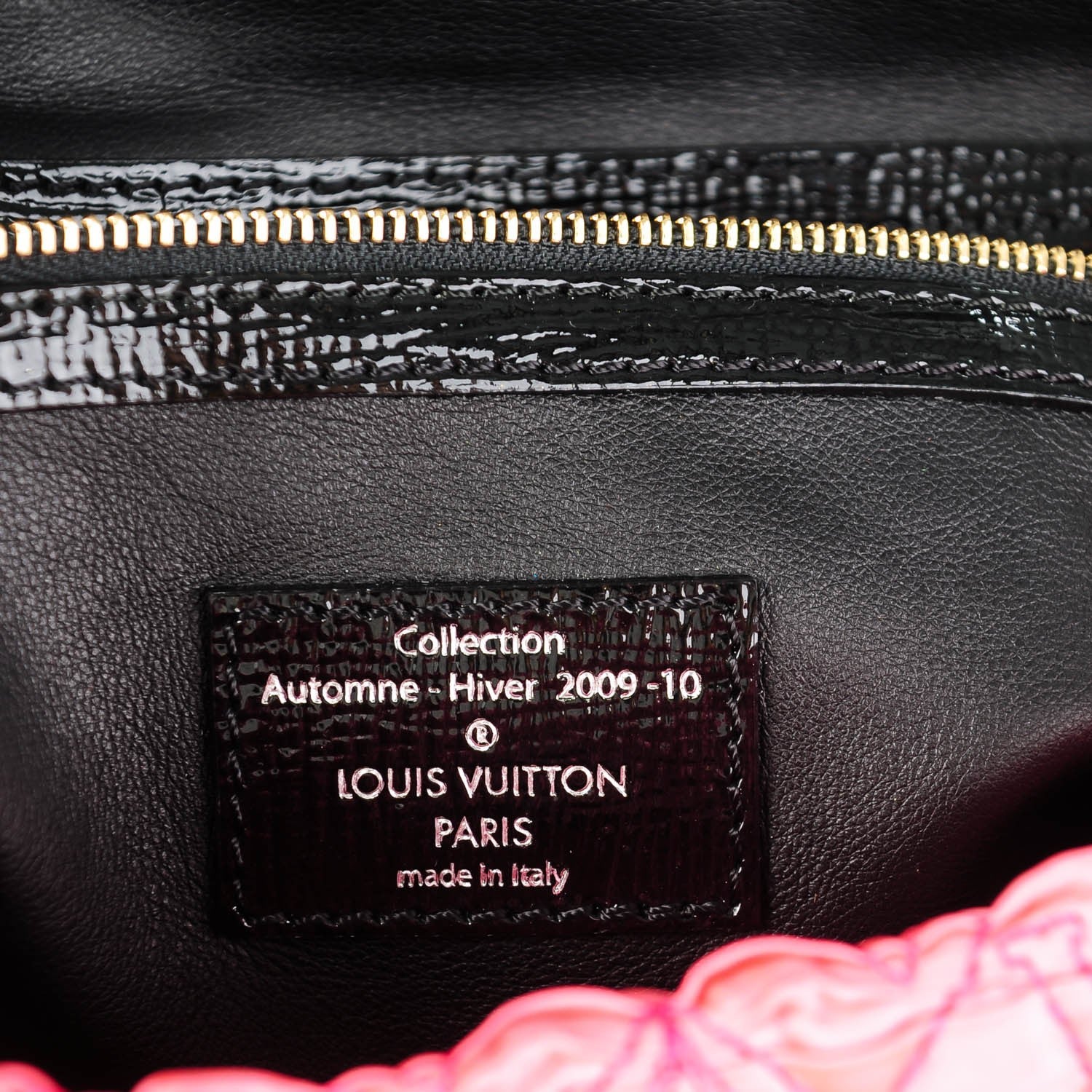 Louis Vuitton Satin Quilted Monogram Coquette Pochette Bunny Pink 6 of 8