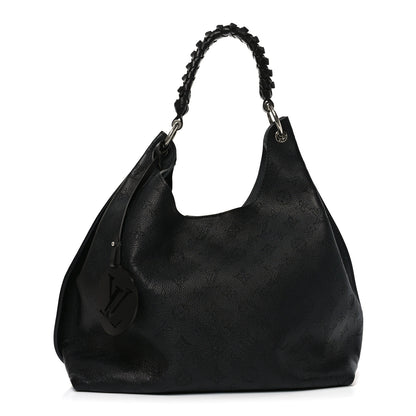 Louis Vuitton Mahina Carmel Hobo Black 1 of 9