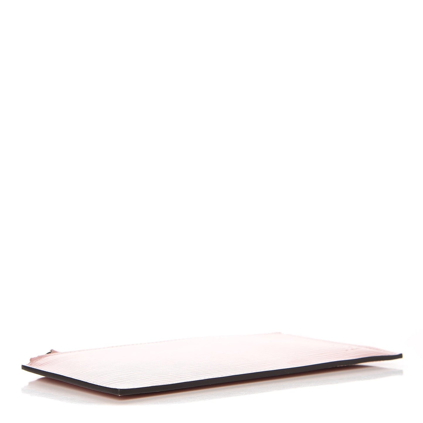 Epi Felicie Chain Wallet Zippered Insert Rose Ballerine