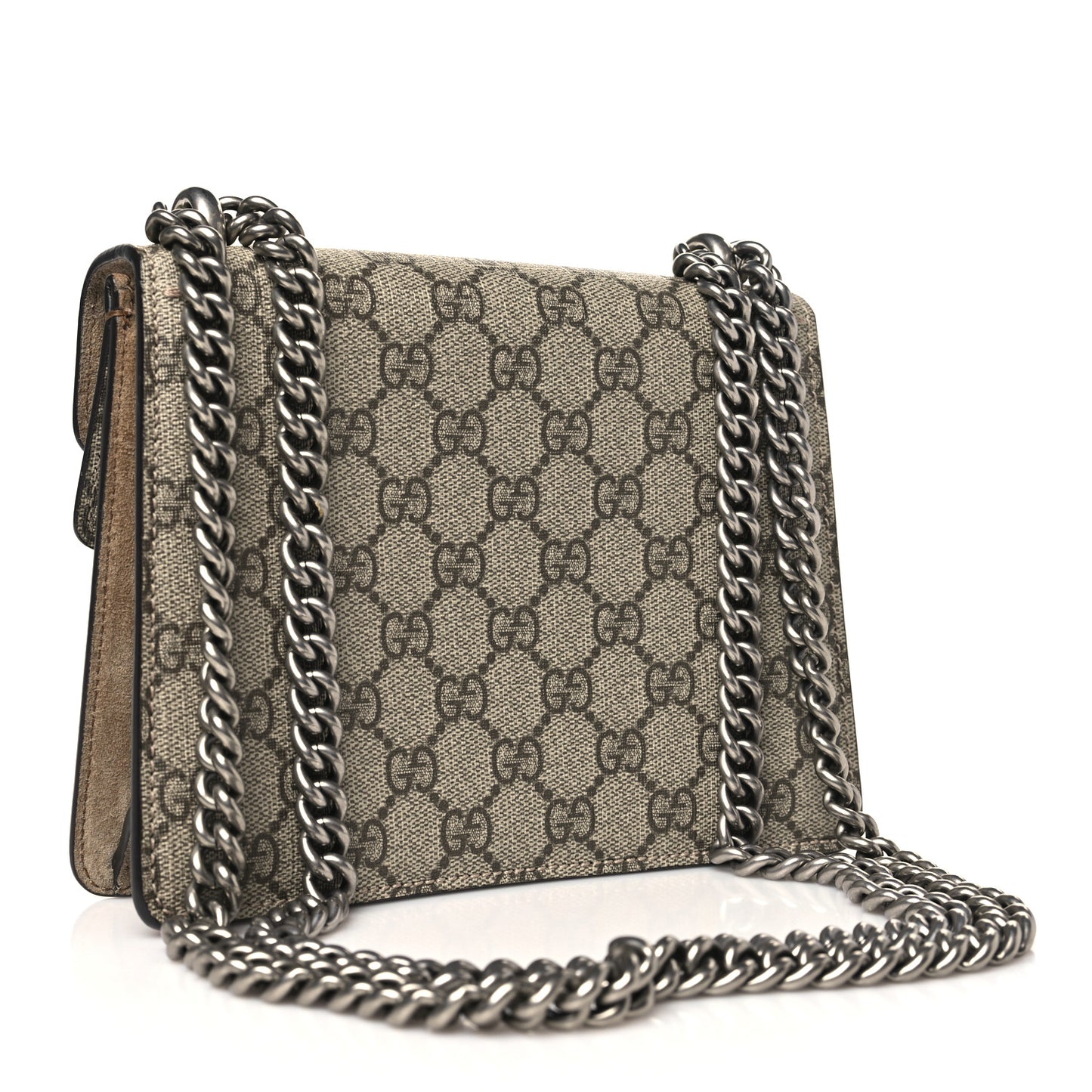 GG Supreme Monogram Mini Dionysus Shoulder Bag Taupe
