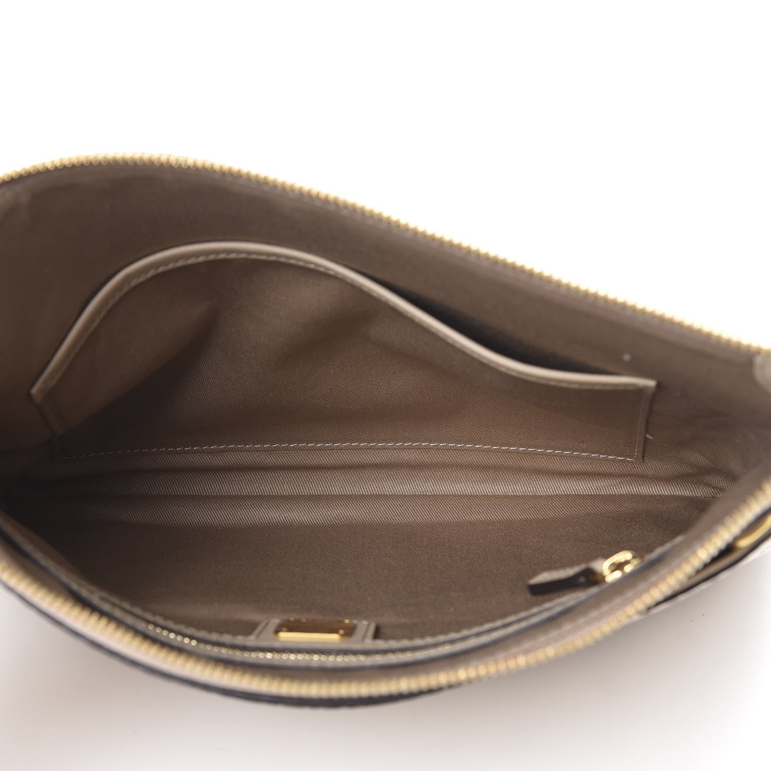 MCM Visetos Medium Crossbody Pouch Beige 4 of 9