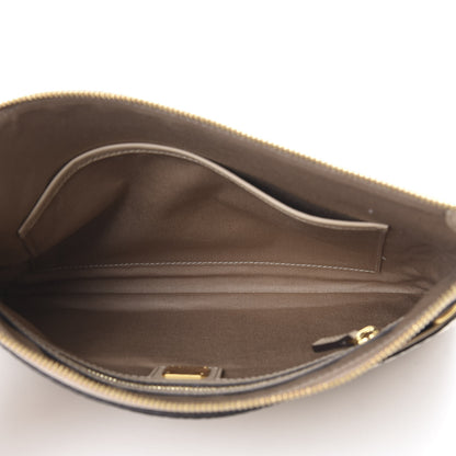 MCM Visetos Medium Crossbody Pouch Beige 4 of 9