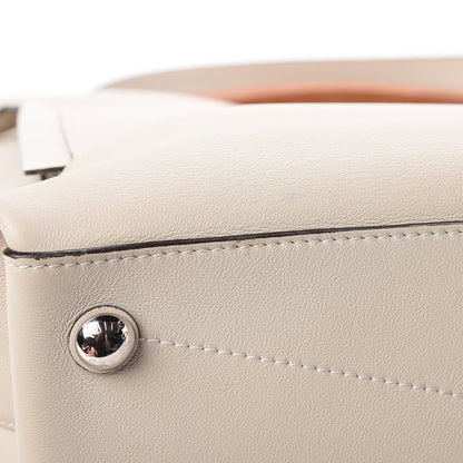 Louis Vuitton Veau Soie Calfskin Parnassea Bagatelle Hobo Blanc Casse 14 of 16