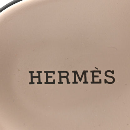 Hermes Calfskin Womens Chypre Sandals 36 Beige Mastic 6 of 9
