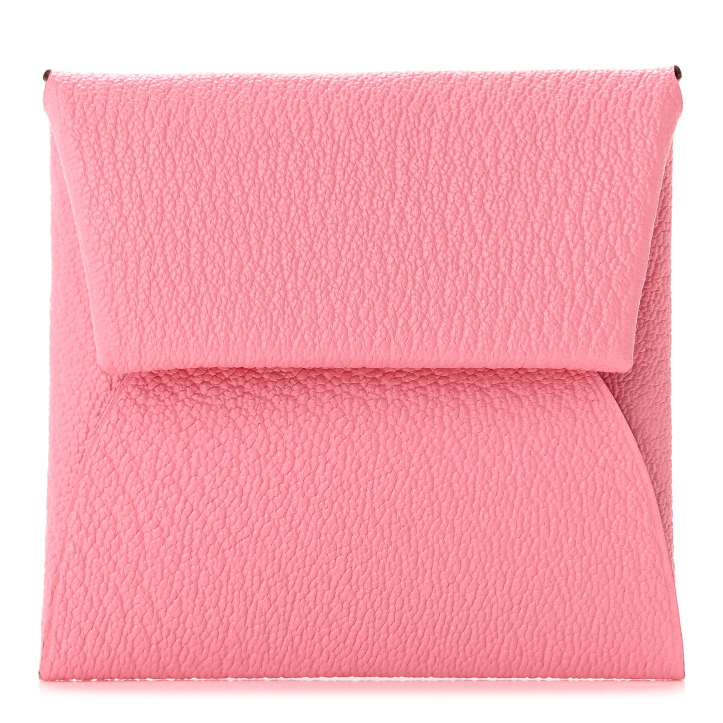 Chevre Mysore Verso Bastia Coin Purse Rose Confetti Brique
