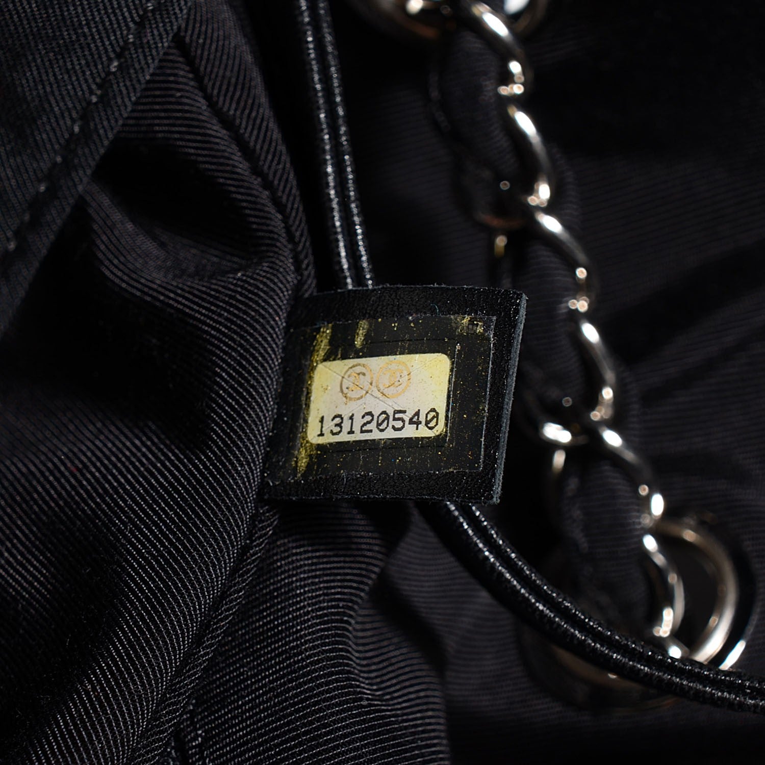 Chanel Vinyl Stretch Spirit Large Cabas Black 6 of 7