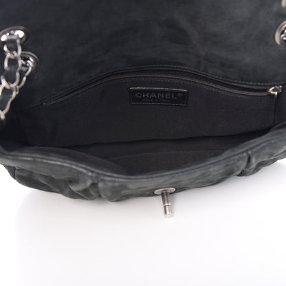 Chanel Iridescent Calfskin Quilted East West Flap Black 4 of 10