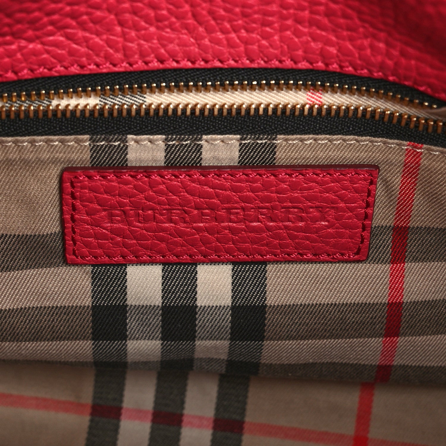 Burberry London Grainy Calfskin Small Leah Pink Azalea 6 of 9