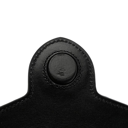 Gucci Boarded Plutone Calfskin Mini Horsebit 1955 Crossbody Bag Black 12 of 13