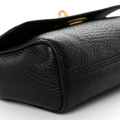Mulberry Glossy Goatskin Mini Lily Flap Black 10 of 11