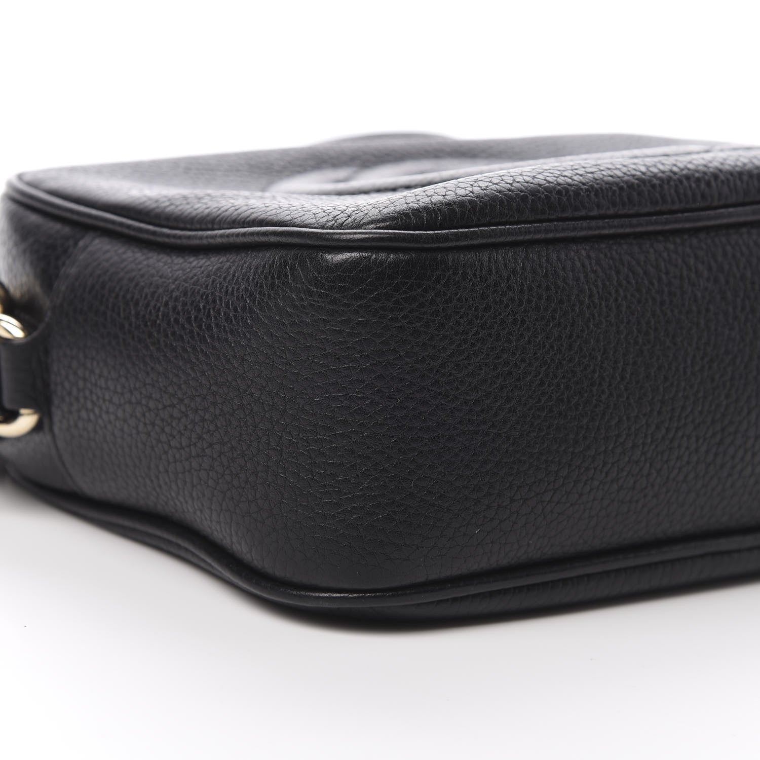 Gucci Pebbled Calfskin Small Soho Disco Bag Black 9 of 12