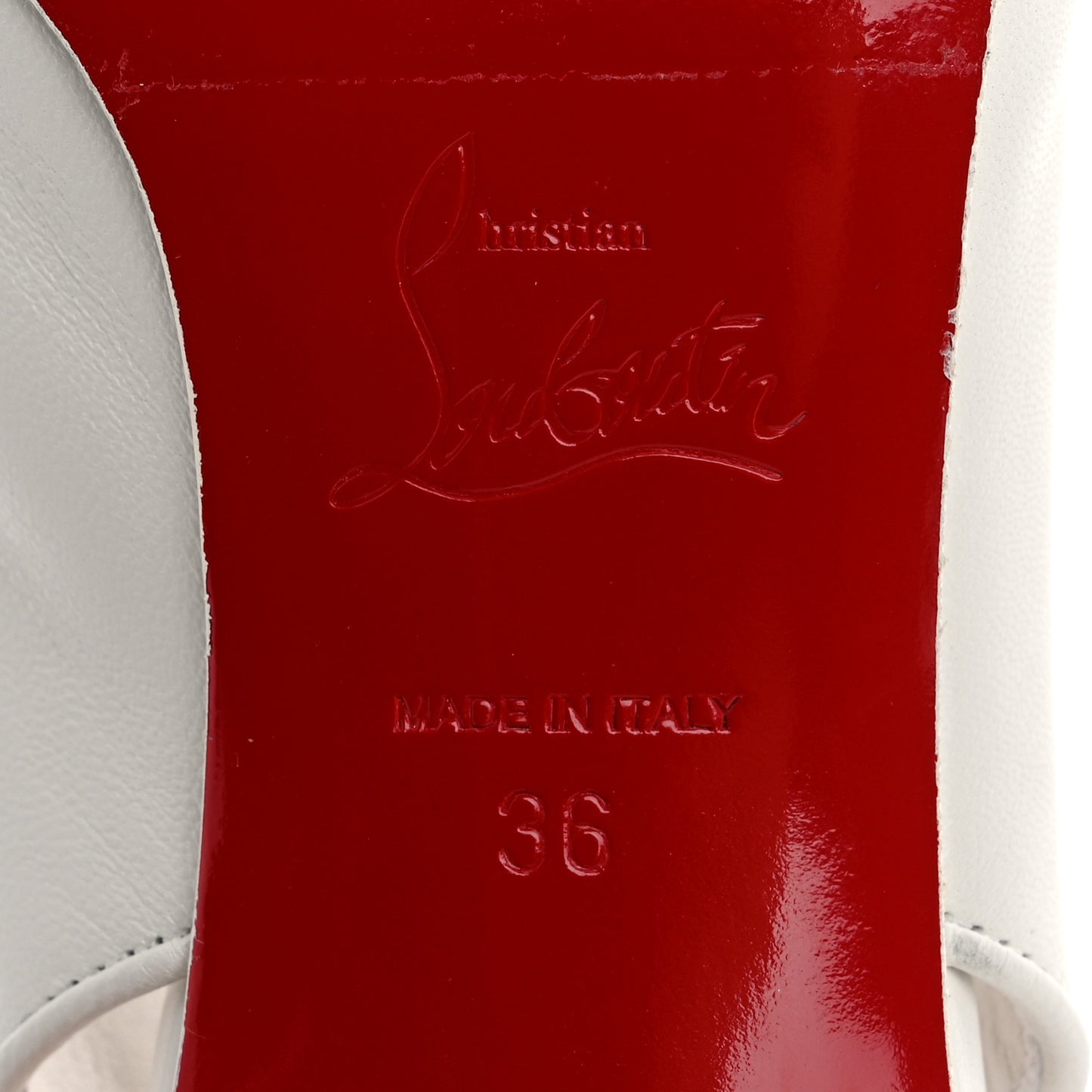Nappa Sporty Kate Slingback 55 Pumps 36 White