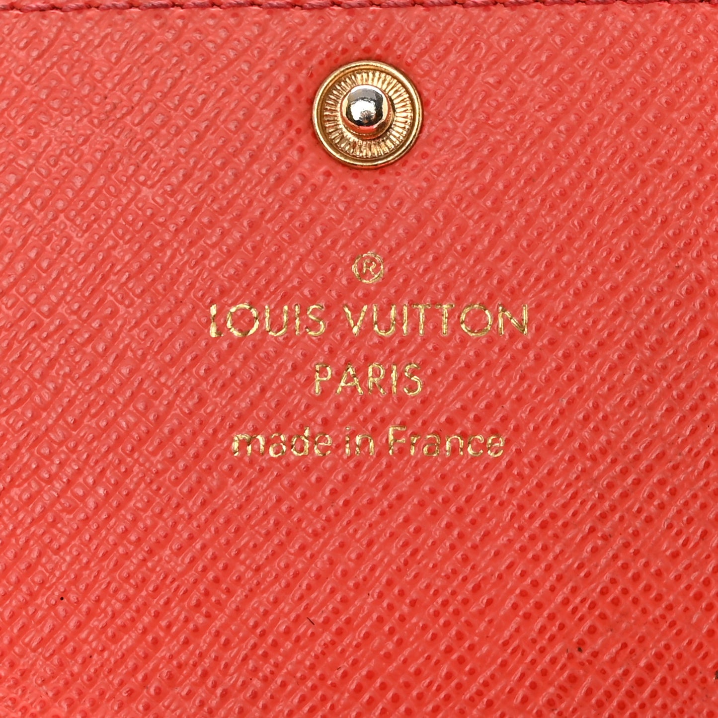 Monogram 6 Key Multicles Holder Poppy