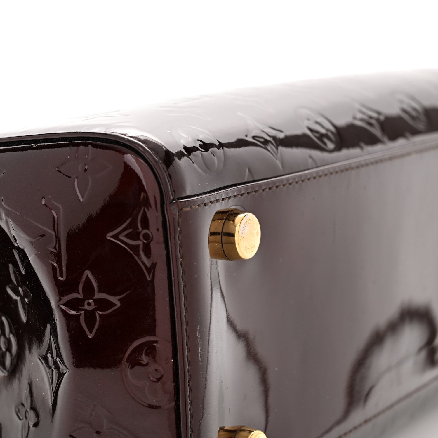 Louis Vuitton Vernis Brea GM Rouge Fauviste 11 of 14