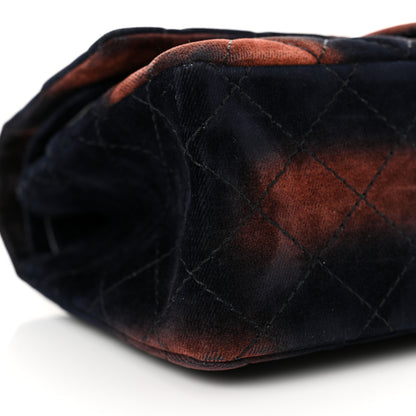 Chanel Ombre Velvet Quilted 2.55 Reissue 225 Flap Navy 9 of 13