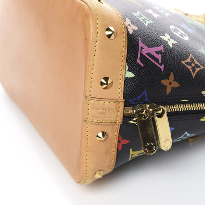 Louis Vuitton Monogram Multicolor Alma Black 5 of 10