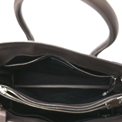 Saint Laurent Grained Calfskin Small Sac De Jour Dark Anthracite 5 of 13