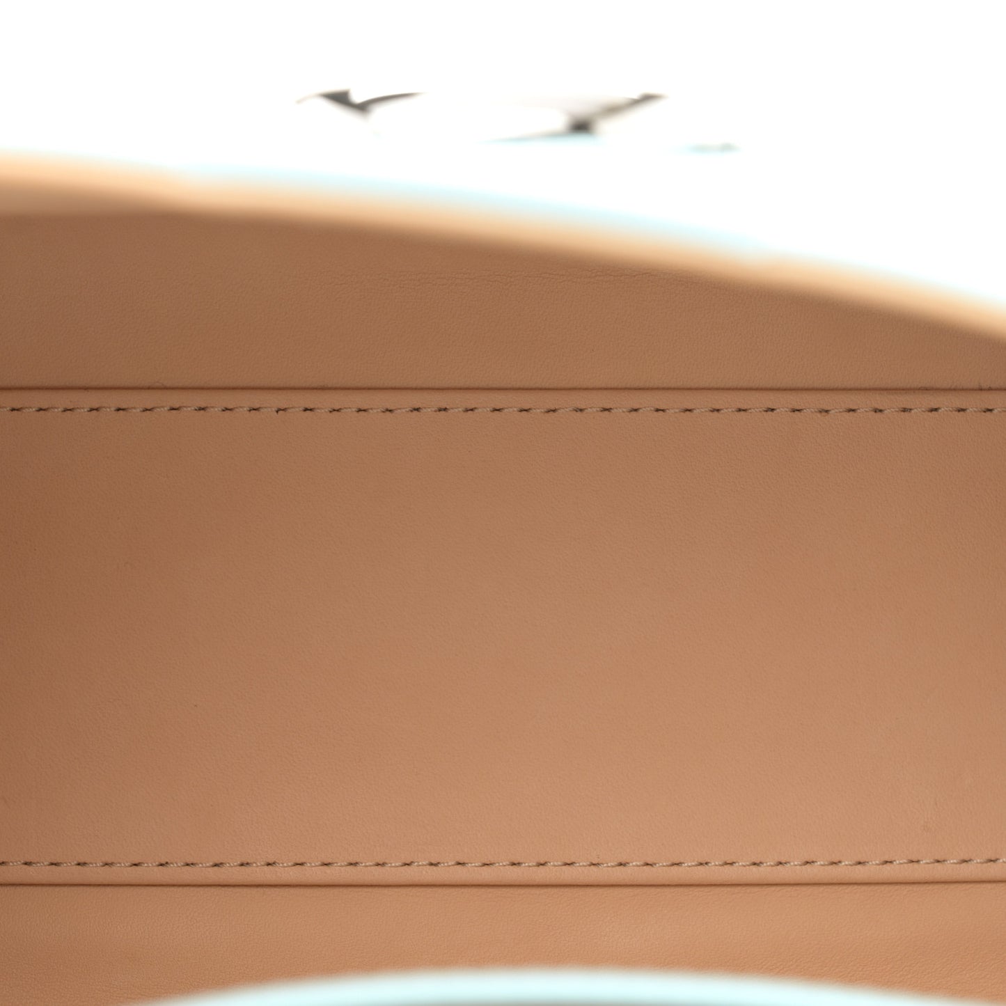 Box Calfskin Mini Brillant Satchel Light Blue