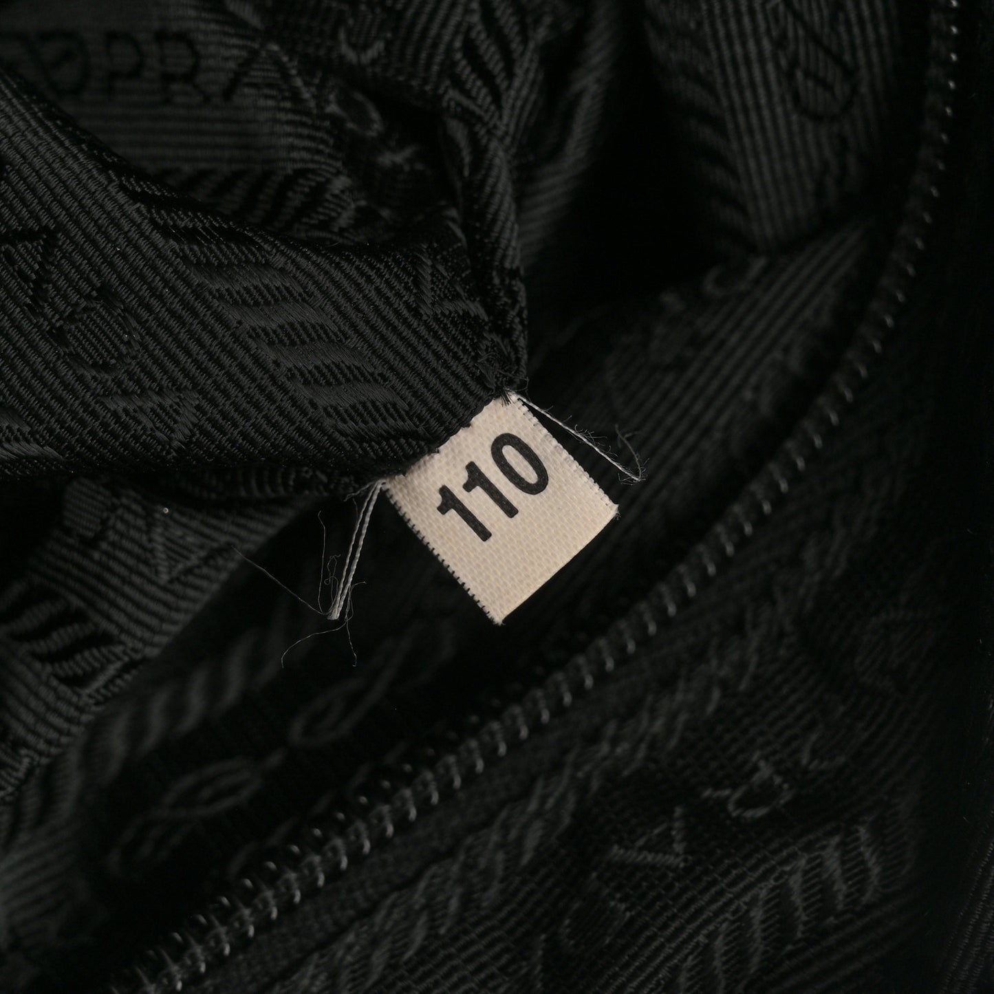 Nylon Shoulder Bag  Black
