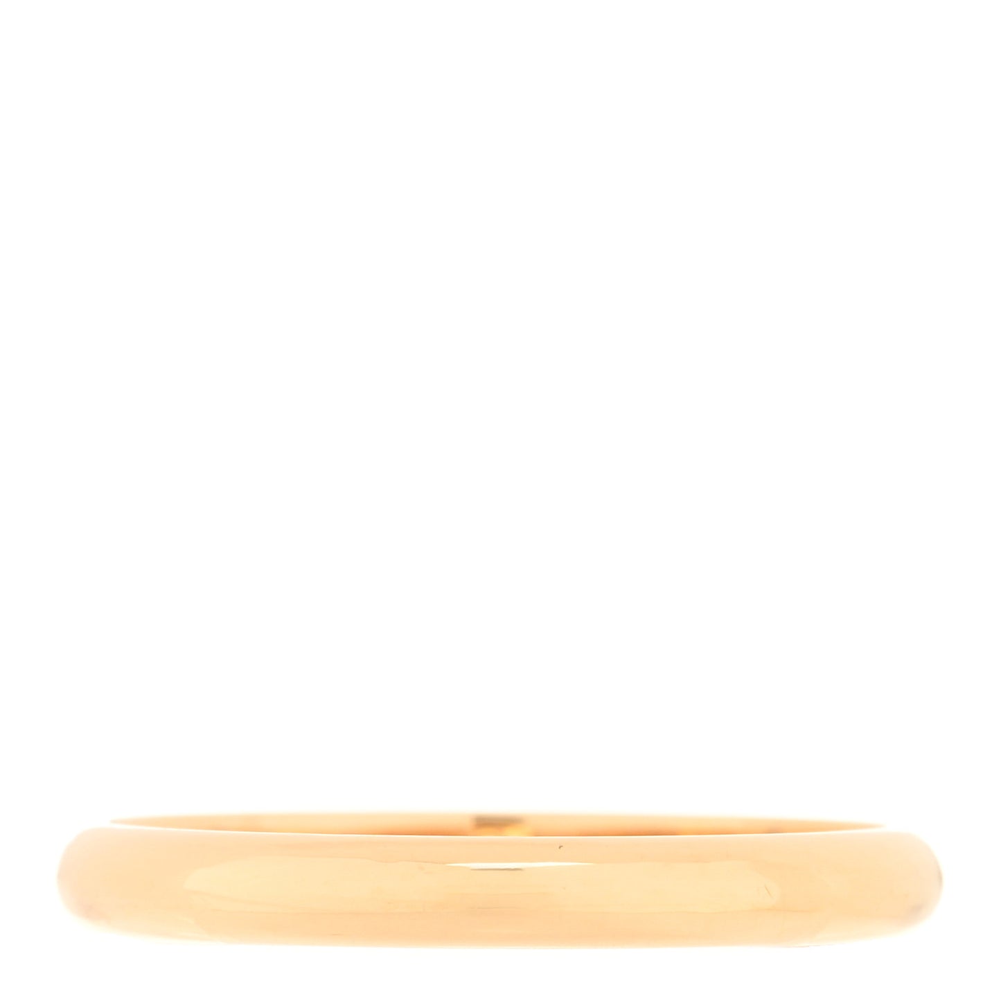 18K Yellow Gold Diamond 2.6mm 1895 Wedding Band Ring 58 8.25