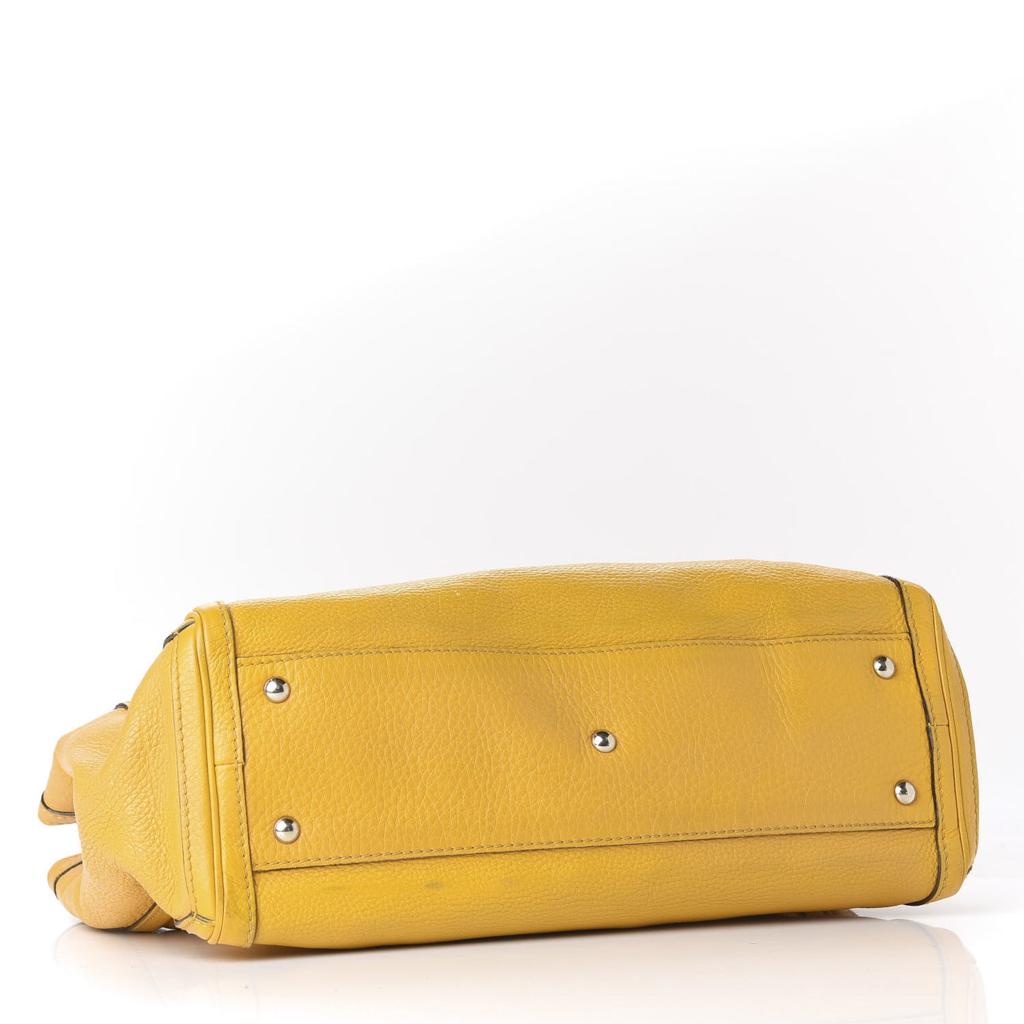 Pebbled Calfskin Medium Bella Tote Bumblebee