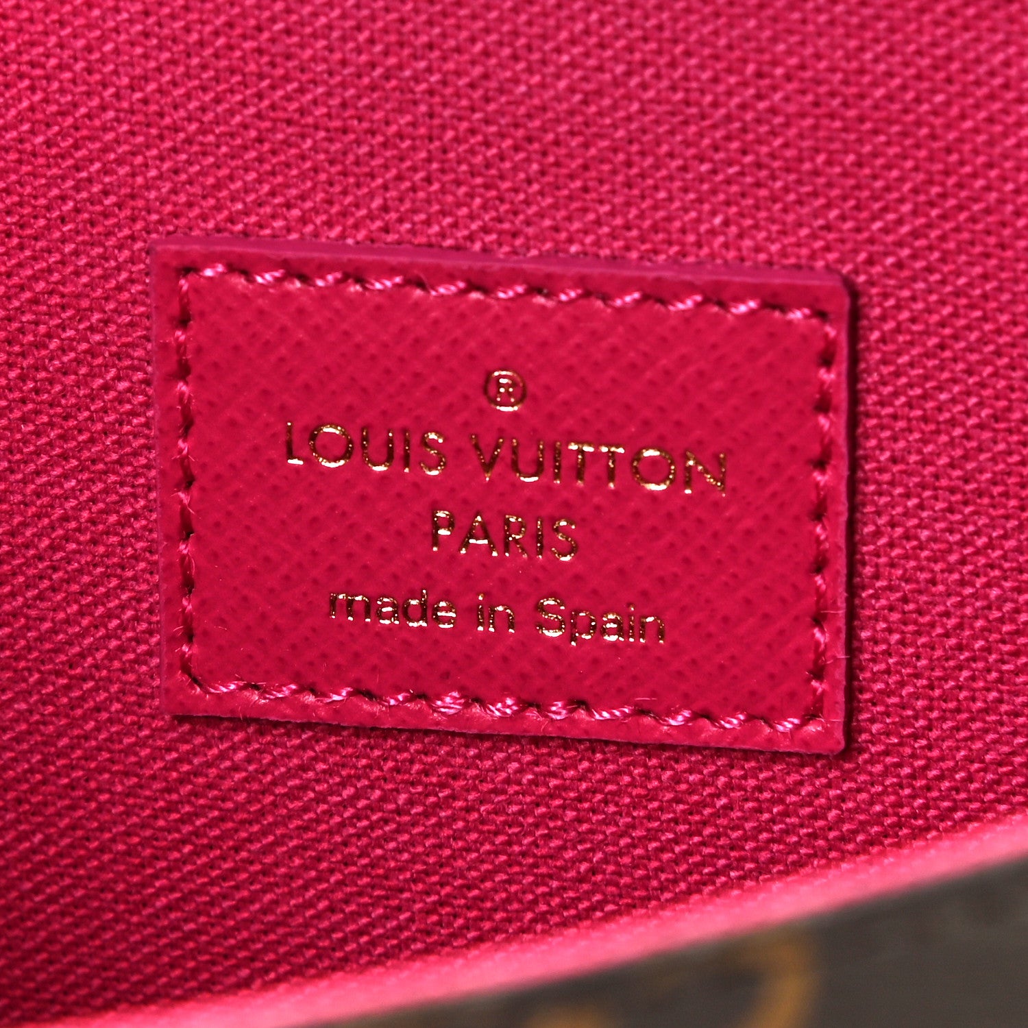 Louis Vuitton Monogram 2021 Christmas Animation Hollywood Pochette Felicie Chain Wallet Fuchsia 10 of 11