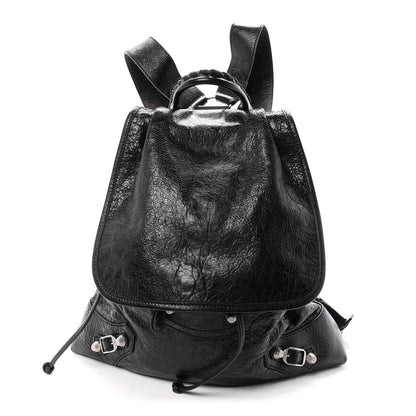 Balenciaga Agneau Giant 12 Silver Hardware S Traveler Backpack Black 1 of 11