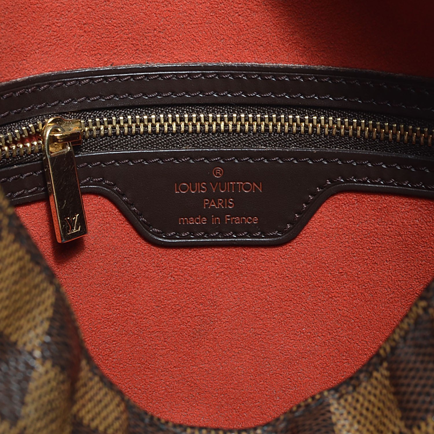 Louis Vuitton Damier Ebene Looping GM 7 of 8